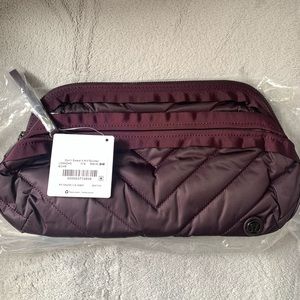 Don’t Sweat it Kit RARE black cherry, quilted